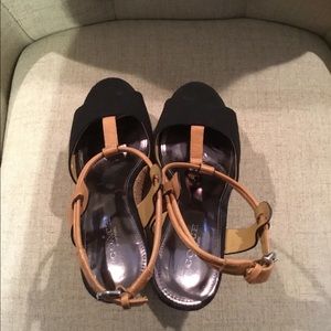 Coach Linden wedge sandals